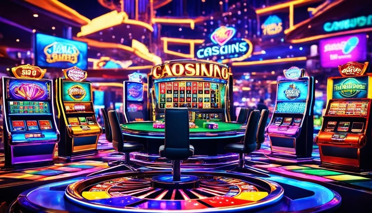 Lapangan golf neon qatar88